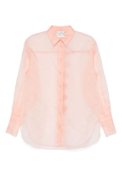 Camicia con ricamo in rosa Forte forte - donna FORTE FORTE | 138222054
